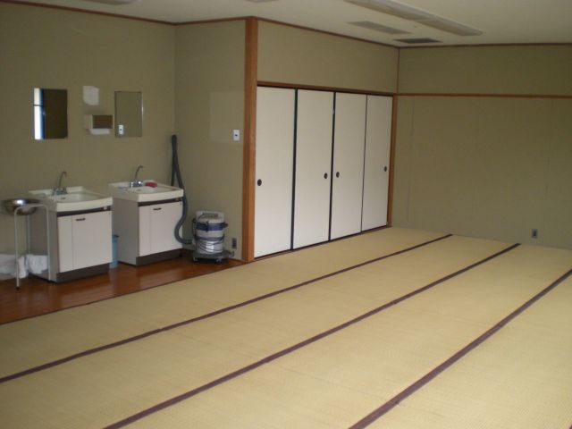 畳の実習室の写真